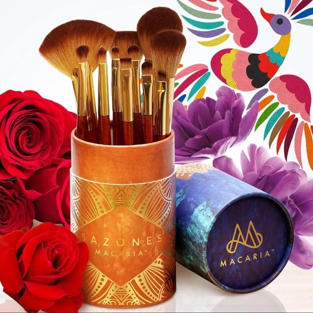 12 Brush Set -Face/Eyes
